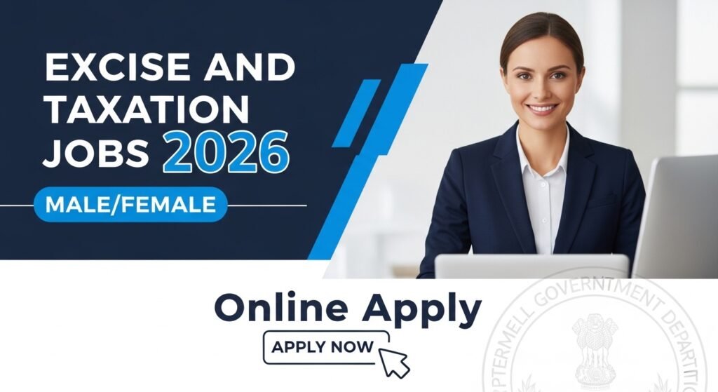 Excise and Taxation Jobs