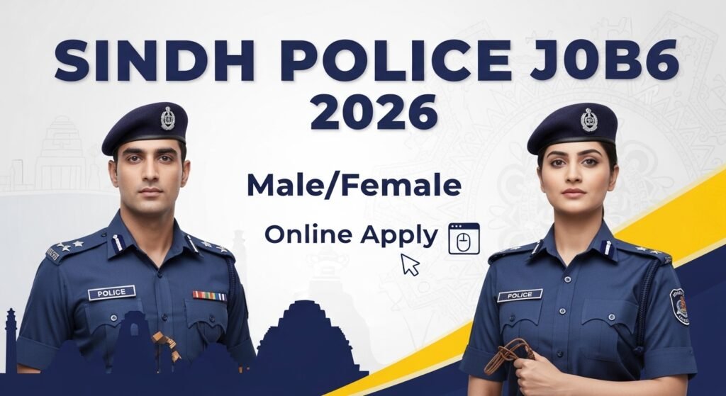 Sindh Police Jobs 2026