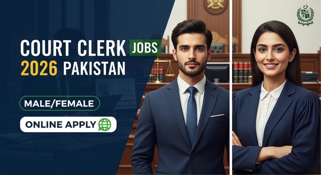 Court Clerk Jobs Pakistan