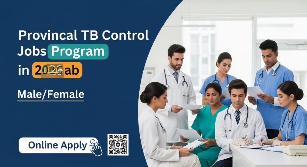Provincial TB Control Program Jobs 2026 in Punjab
