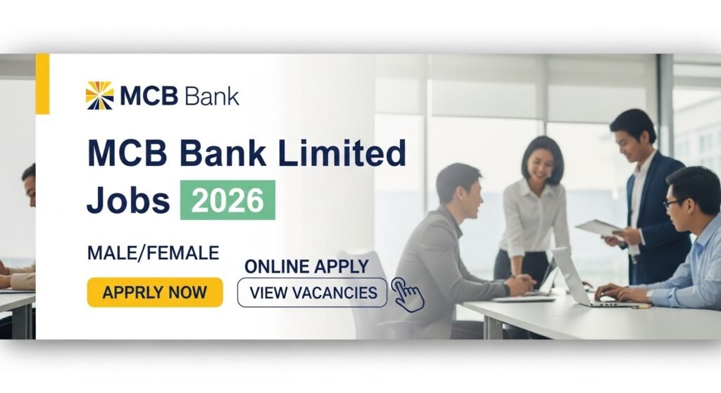 MCB Bank Limited Jobs 2026