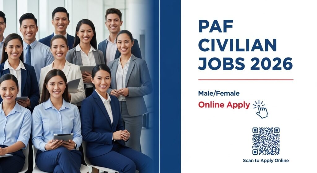 PAF Civilian Jobs 2026