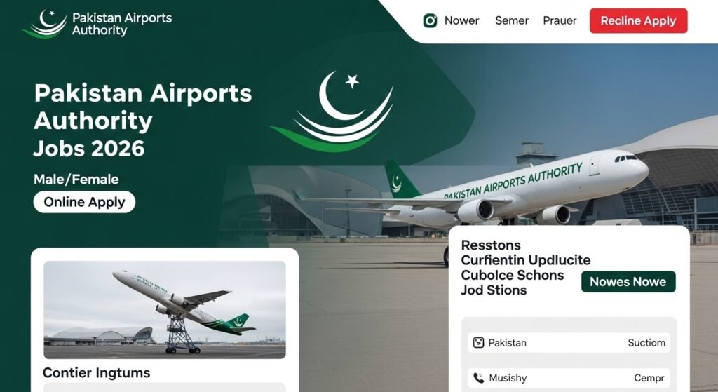 Pakistan Airports Authority Jobs