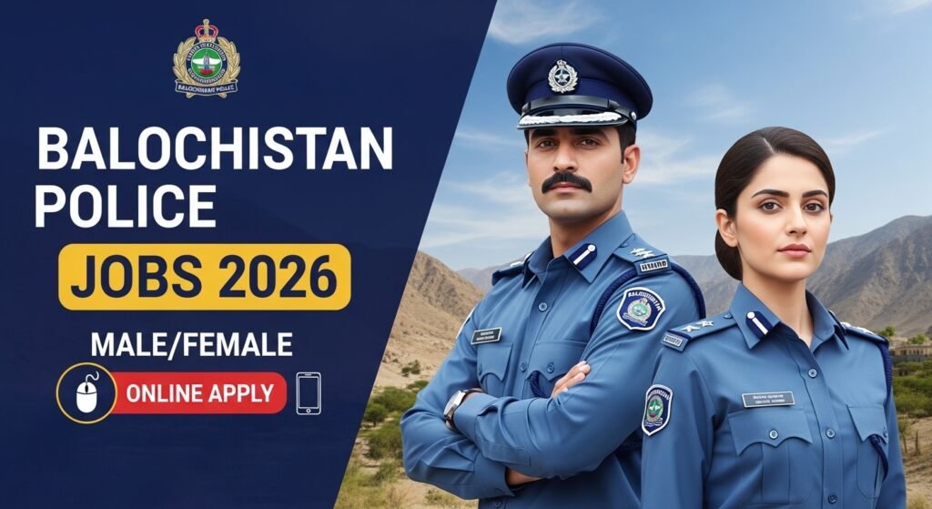 Balochistan Police Jobs 