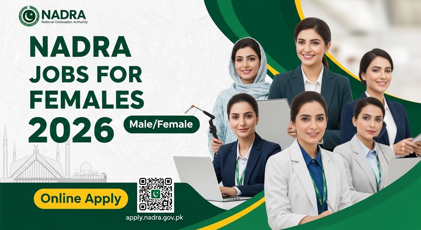 NADRA Jobs for Females 2026