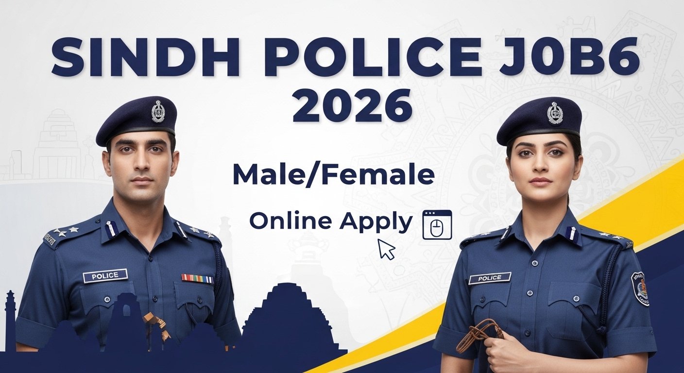 Sindh Police Jobs 2026