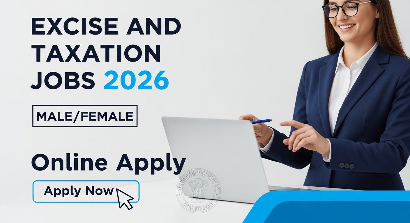 Excise and Taxation Jobs 2026