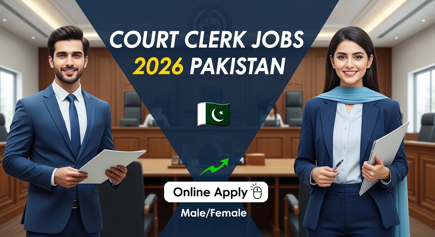 Court Clerk Jobs 2026 Pakistan