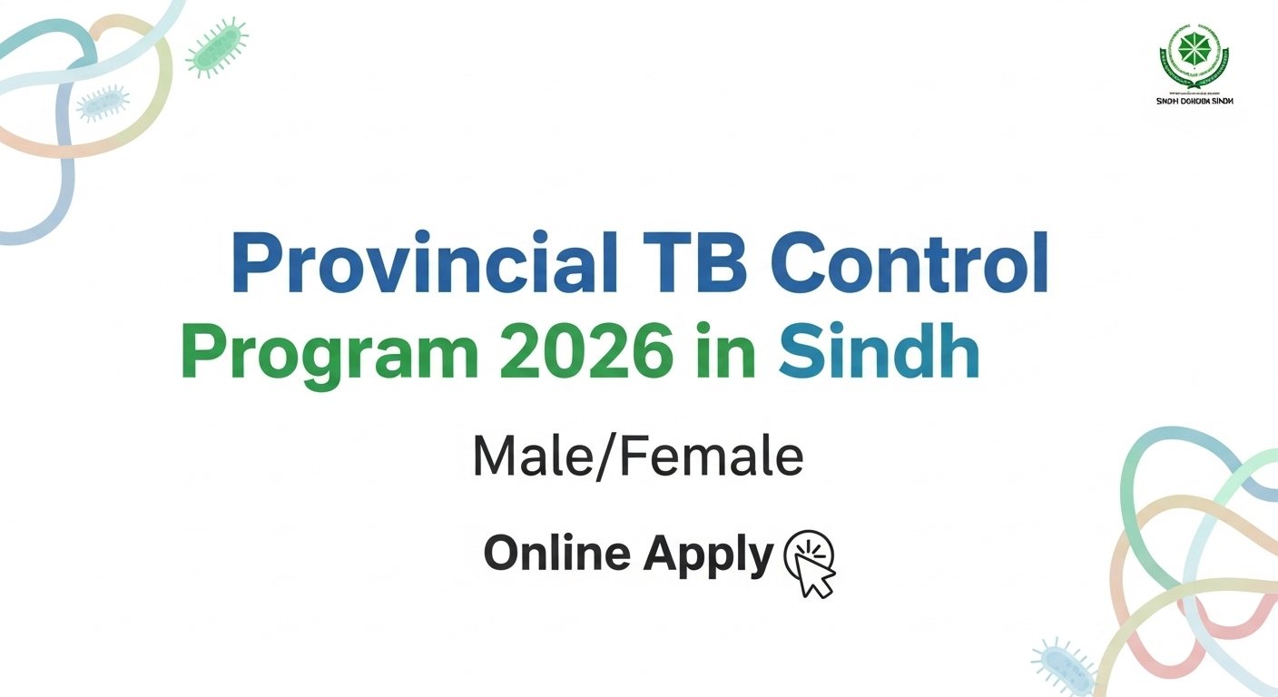 Provincial TB Control Program Jobs 2026 in Sindh